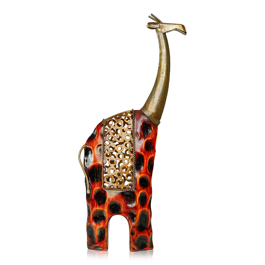 Metal Art Freestanding Home Décor (Camel)