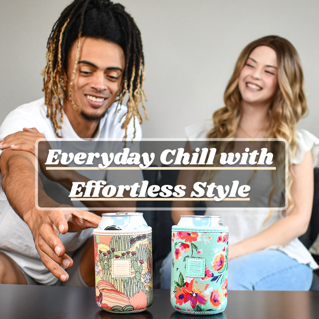 Cold Sips, Cute Prints: The Stylish Solution to Slippery Cans