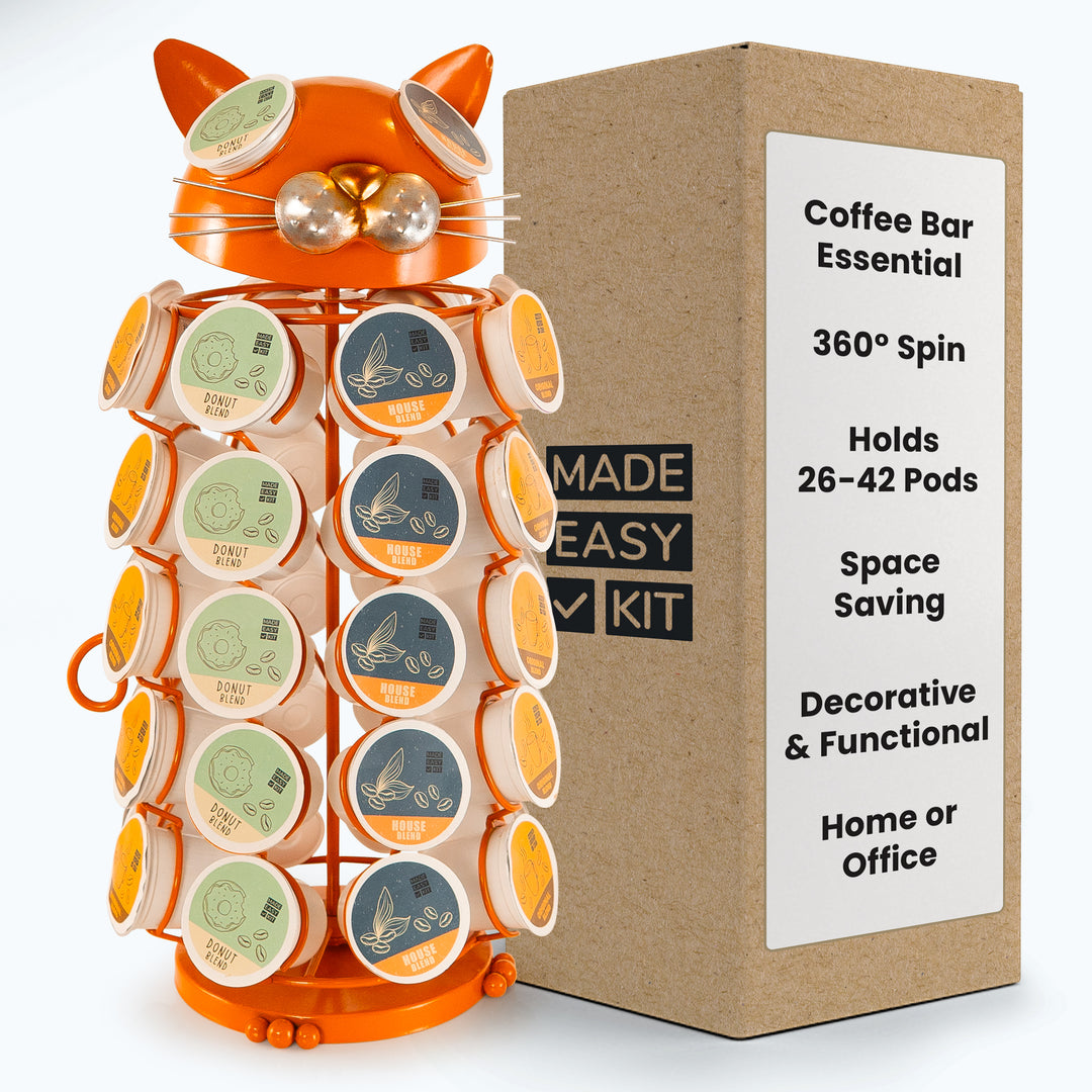 Carousel Keurig Coffee Pod Holder – “Cat”