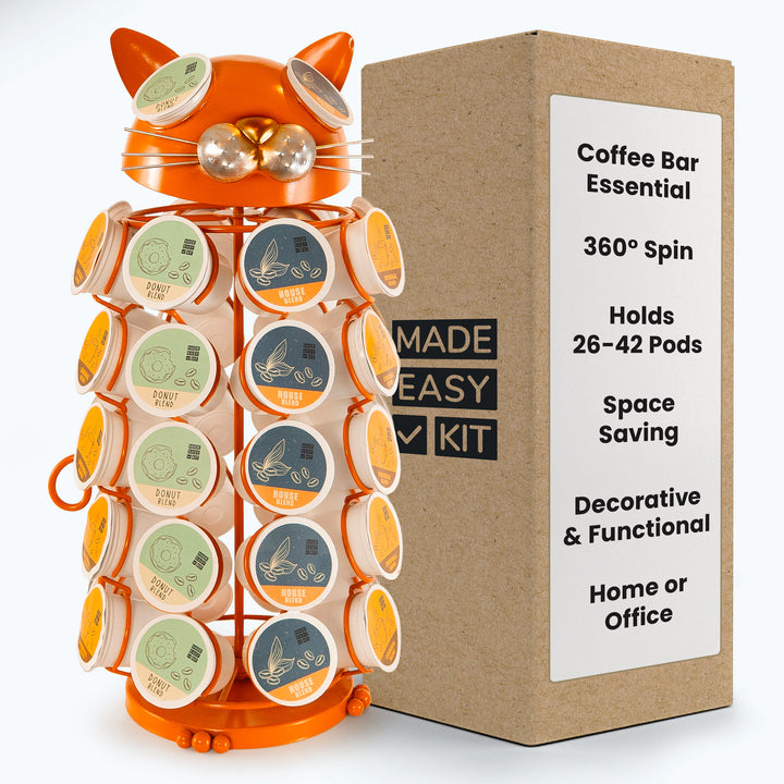 Carousel Keurig Coffee Pod Holder – “Cat”