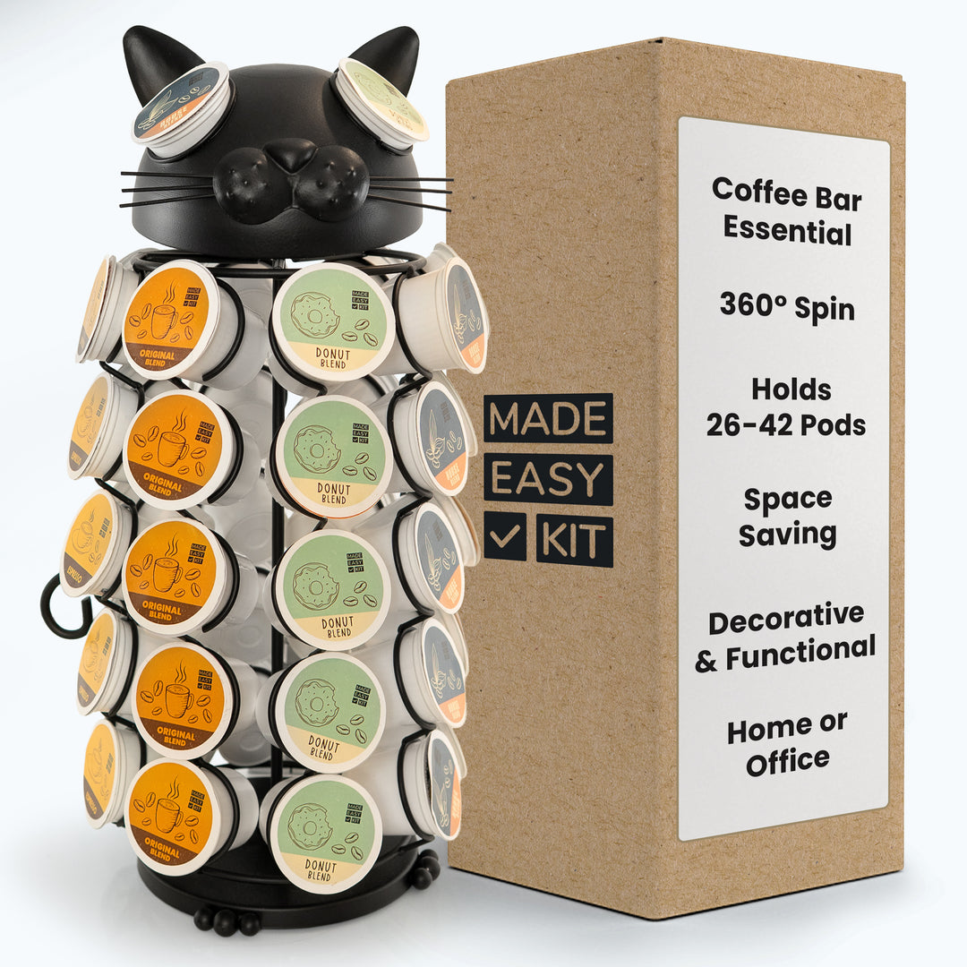 Carousel Keurig Coffee Pod Holder – “Cat”
