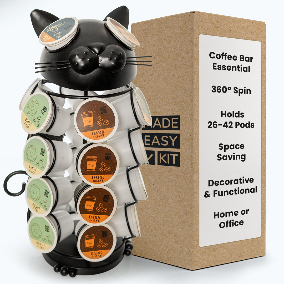 Carousel Keurig Coffee Pod Holder – “Cat”
