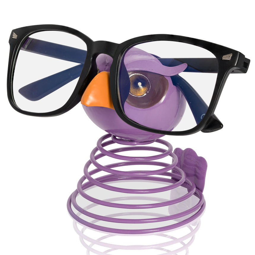 Made Easy Kit Owl Design Eyeglasses Holder Stand - Bobble Rack for Sunglasses and Specs - Fun Decorative Eyewear Spectacle Display