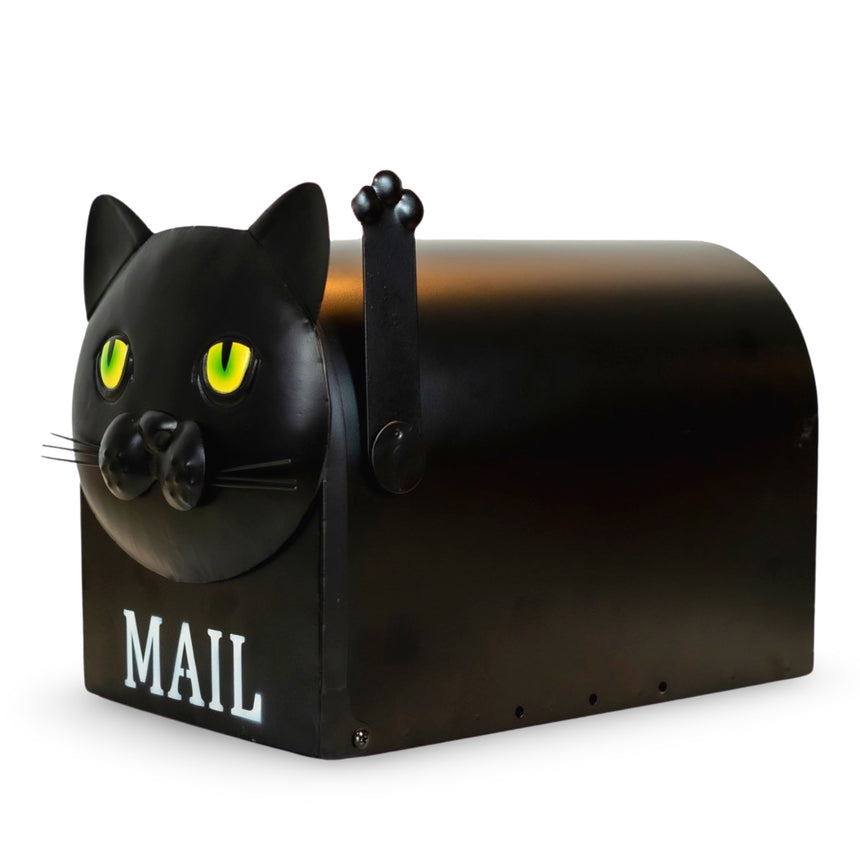 Made Easy Kit Metal Mailbox Animal Design with Mounting Bracket