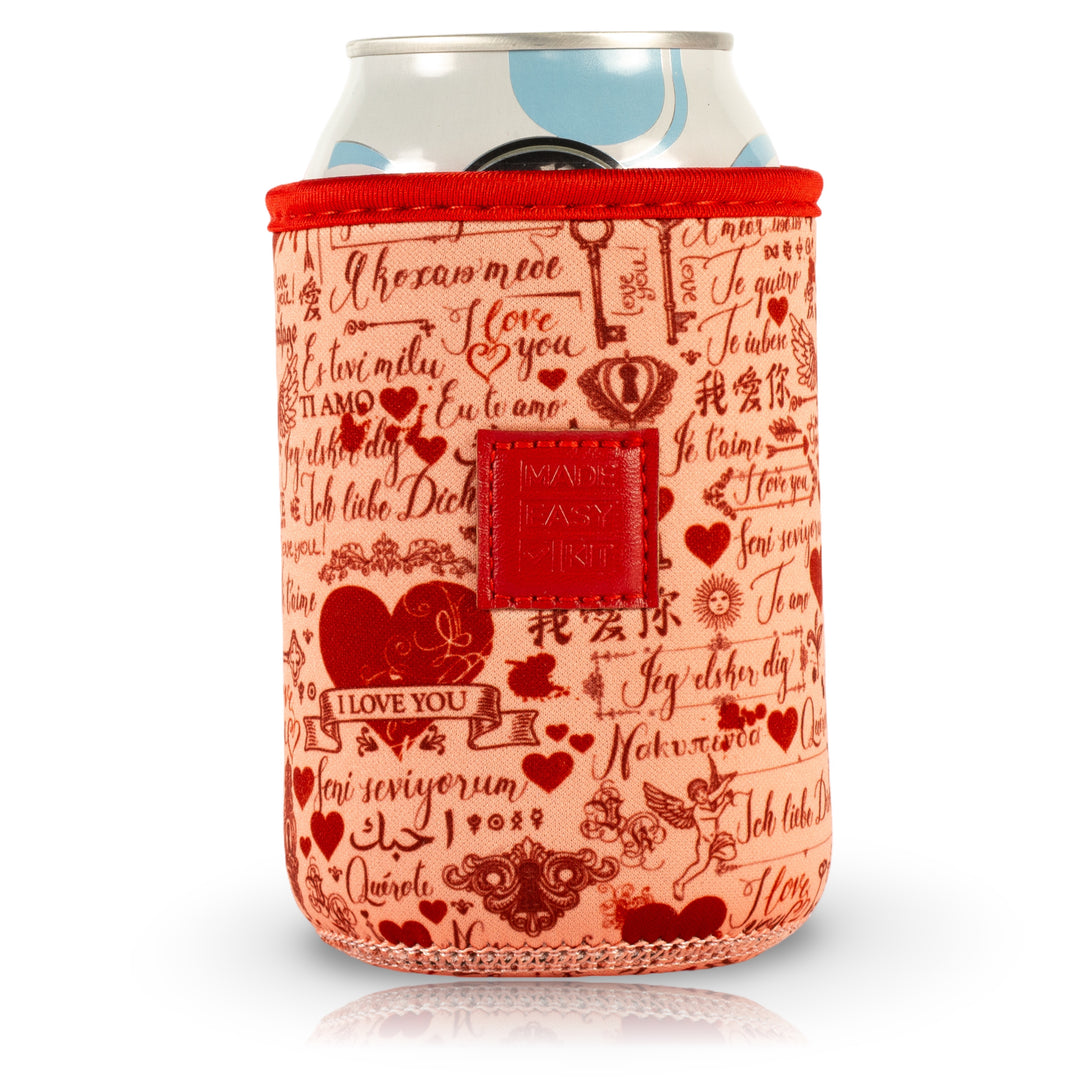 Made Easy Kit Neoprene Can Cooler Cover & Holder – Extra Thick 5mm Insulated Koozie for 12oz Cans | No Sweat, No Mess, Maximum Chill