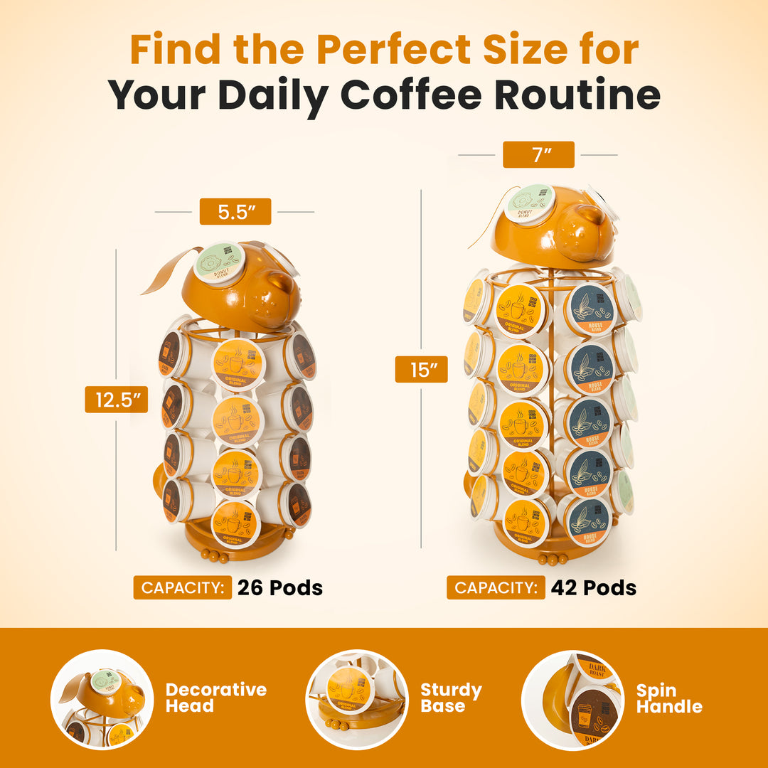 Carousel Keurig Coffee Pod Holder – “Dog”