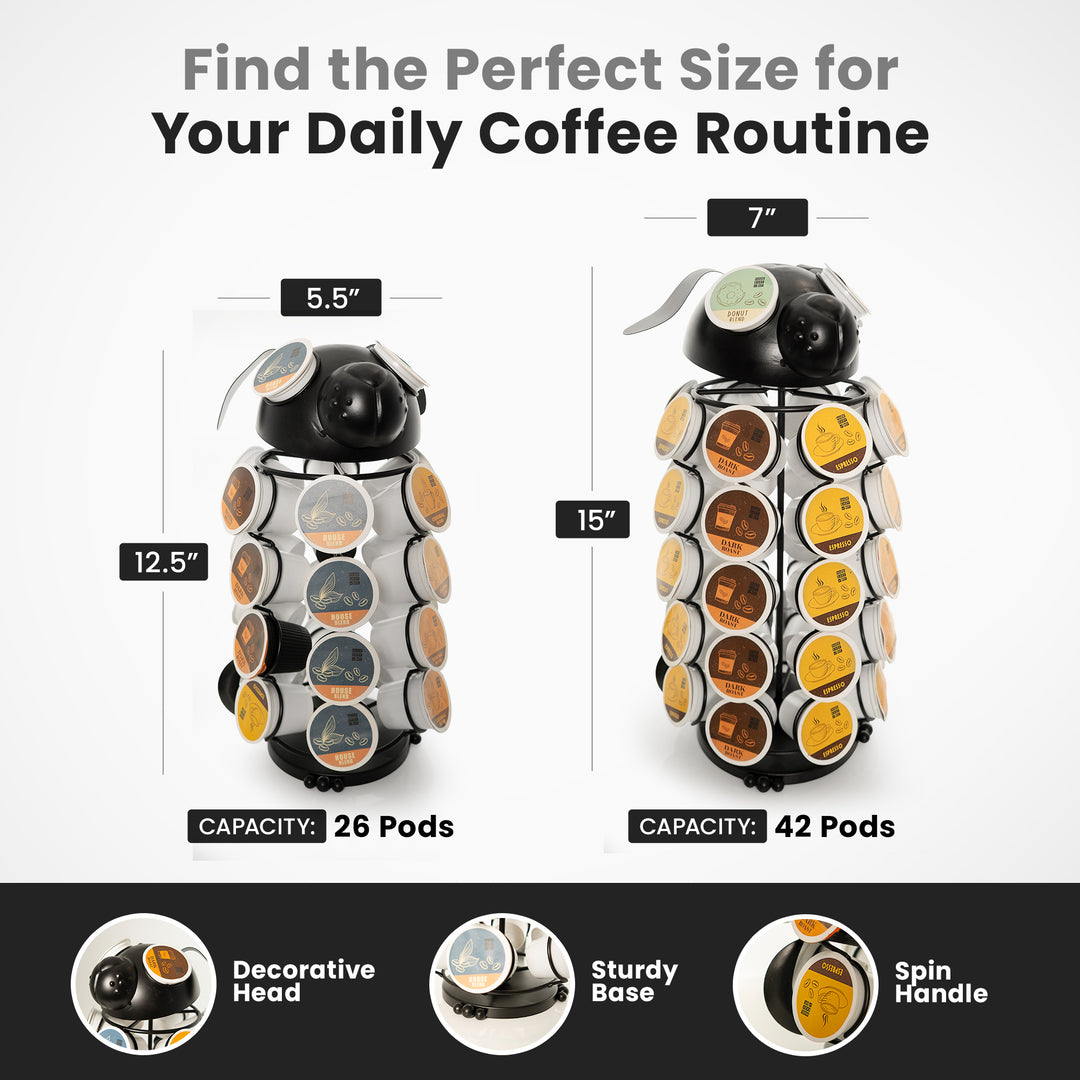 Carousel Keurig Coffee Pod Holder – “Dog”