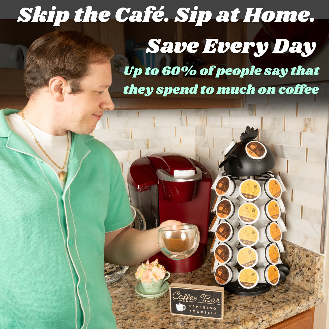 Carousel Keurig Coffee Pod Holder – “Rooster”