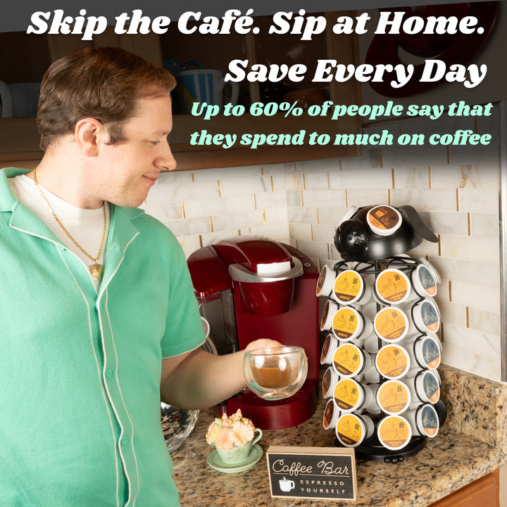 Carousel Keurig Coffee Pod Holder – “Dog”