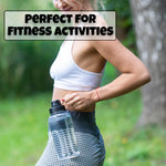 Tritan Plastic Water Bottle w/Wide & Narrow Lid 5