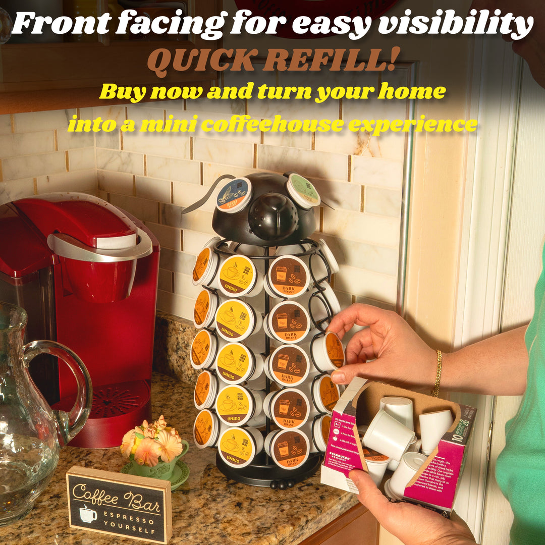 Carousel Keurig Coffee Pod Holder – “Dog”