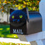 Made Easy Kit Metal Mailbox Animal Design with Mounting Bracket