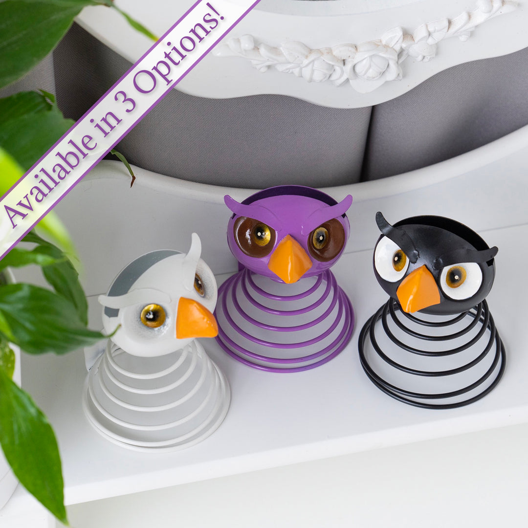 Made Easy Kit Owl Design Eyeglasses Holder Stand - Bobble Rack for Sunglasses and Specs - Fun Decorative Eyewear Spectacle Display