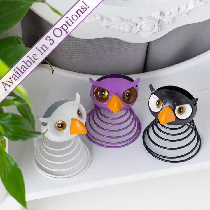 Made Easy Kit Owl Design Eyeglasses Holder Stand - Bobble Rack for Sunglasses and Specs - Fun Decorative Eyewear Spectacle Display