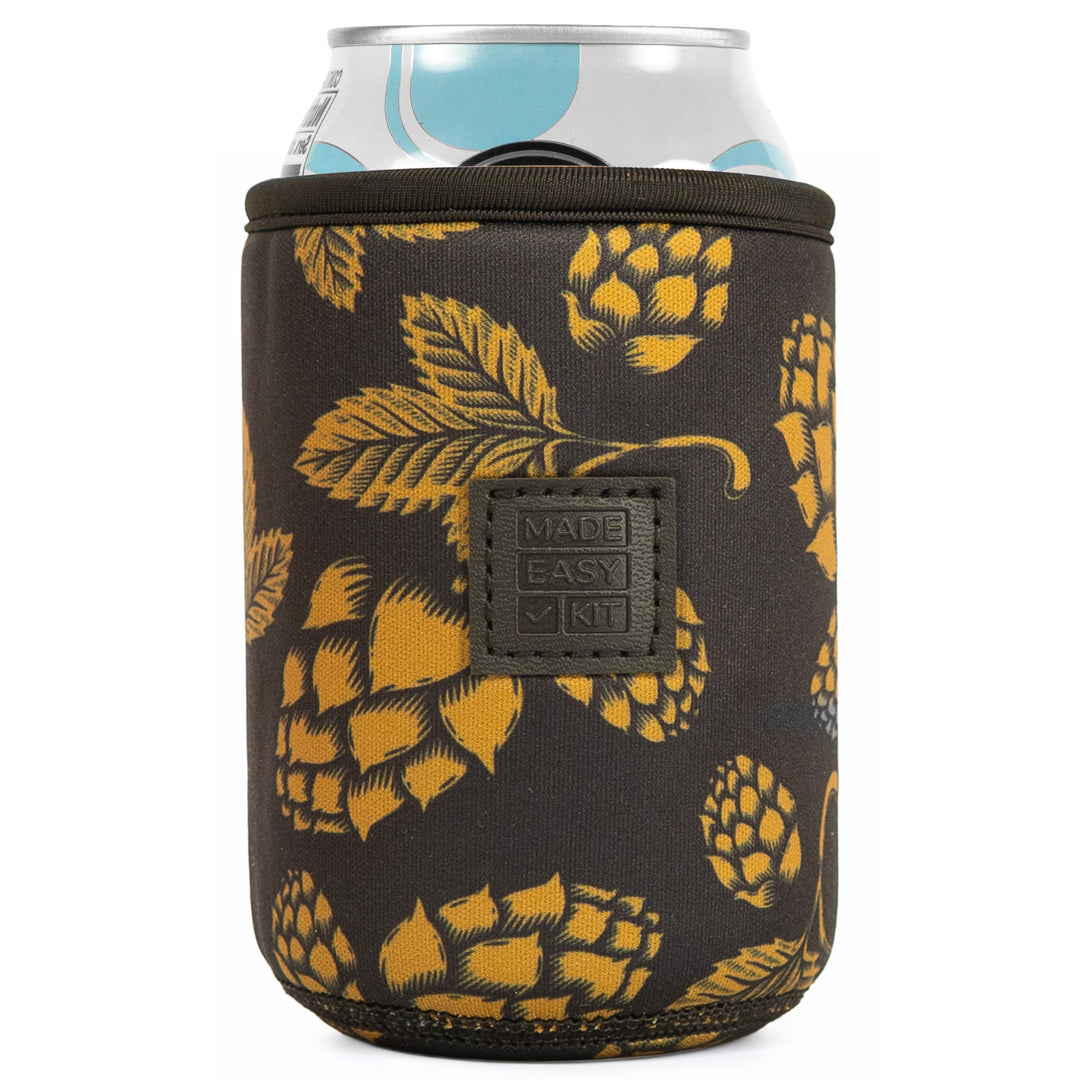 Made Easy Kit Neoprene Can Cooler Cover & Holder – Extra Thick 5mm Insulated Koozie for 12oz Cans | No Sweat, No Mess, Maximum Chill