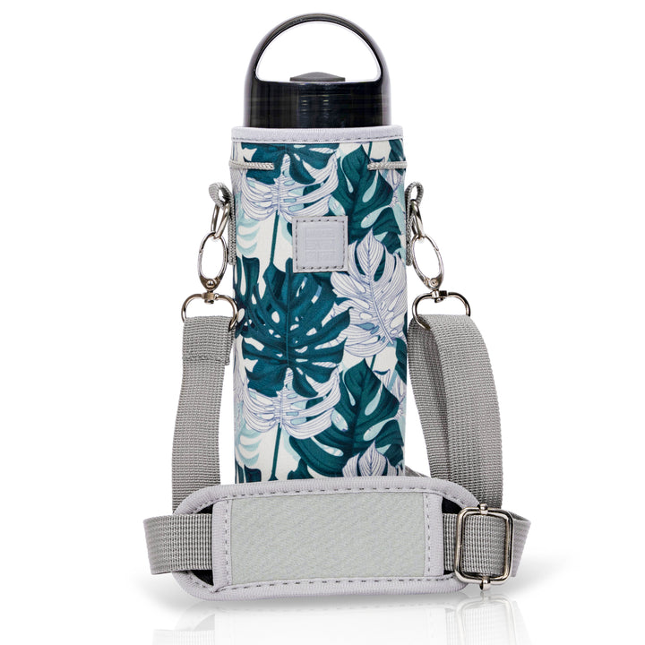 Made Easy Kit Neoprene Water Bottle Carrier Holder with Adjustable Shoulder Strap for Insulating & Carrying Water Container Canteen Flask Available in 5 Sizes