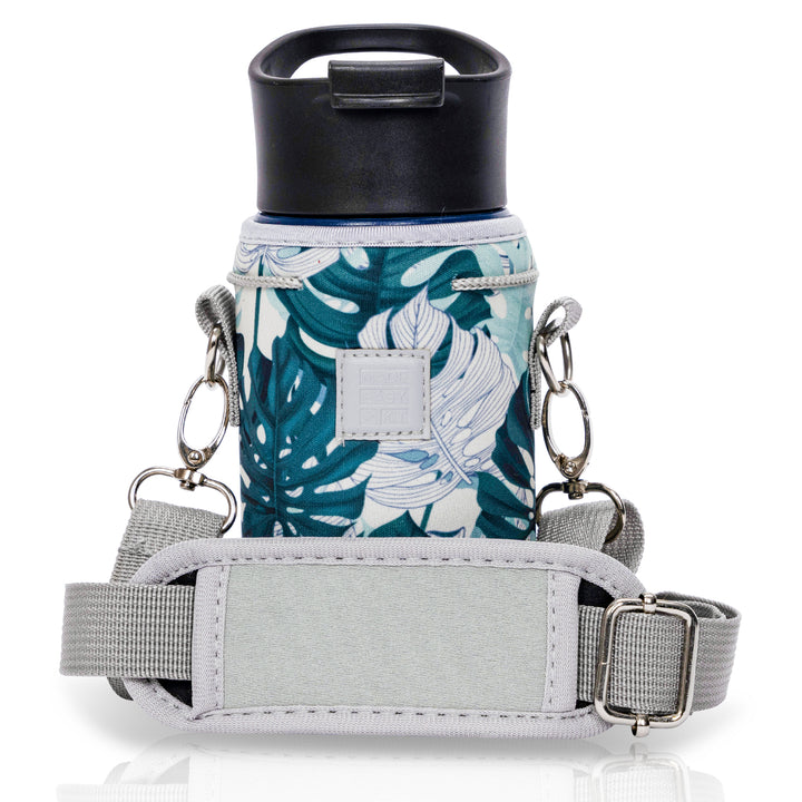 Made Easy Kit Neoprene Water Bottle Carrier Holder with Adjustable Shoulder Strap for Insulating & Carrying Water Container Canteen Flask Available in 5 Sizes