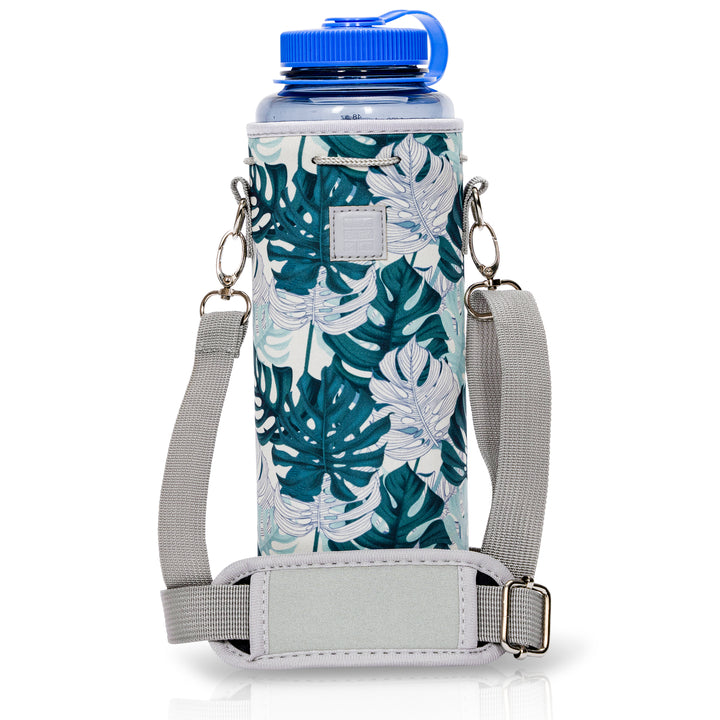 Made Easy Kit Neoprene Water Bottle Carrier Holder with Adjustable Shoulder Strap for Insulating & Carrying Water Container Canteen Flask Available in 5 Sizes