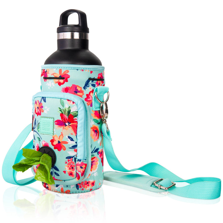 (V2 Model) Water Carrier with (DOG) Pocket and Optional Portable Collapsible Pet Bowl