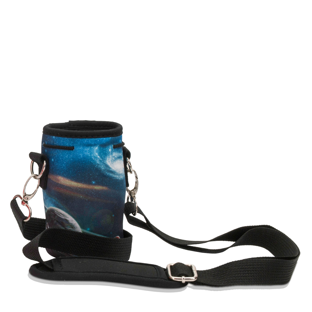 Made Easy Kit Water Bottle Carrier Neoprene Holder with Adjustable Padded Shoulder Strap