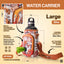 (V1 Model) Water Bottle Carrier with Pet Pocket (32oz Large) - Includes Nalgene Bottle and Portable Pet Bowl