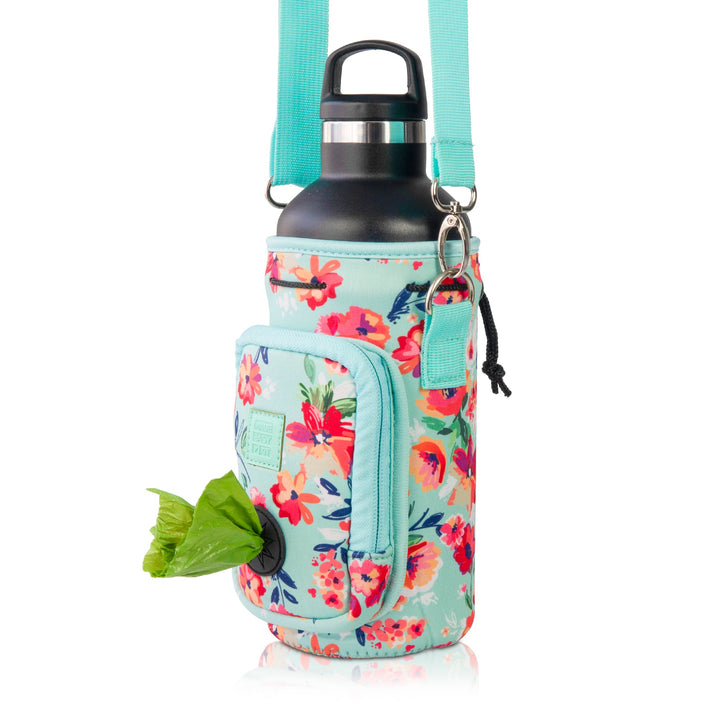 (V2 Model) Water Carrier with (DOG) Pocket and Optional Portable Collapsible Pet Bowl