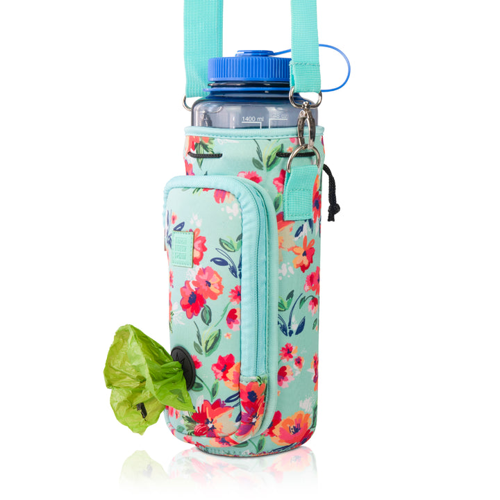 (V2 Model) Water Carrier with (DOG) Pocket and Optional Portable Collapsible Pet Bowl