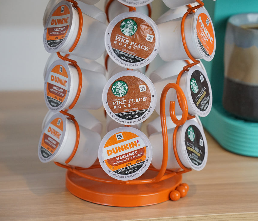 Carousel Keurig Coffee Pod Holder – “Rooster”