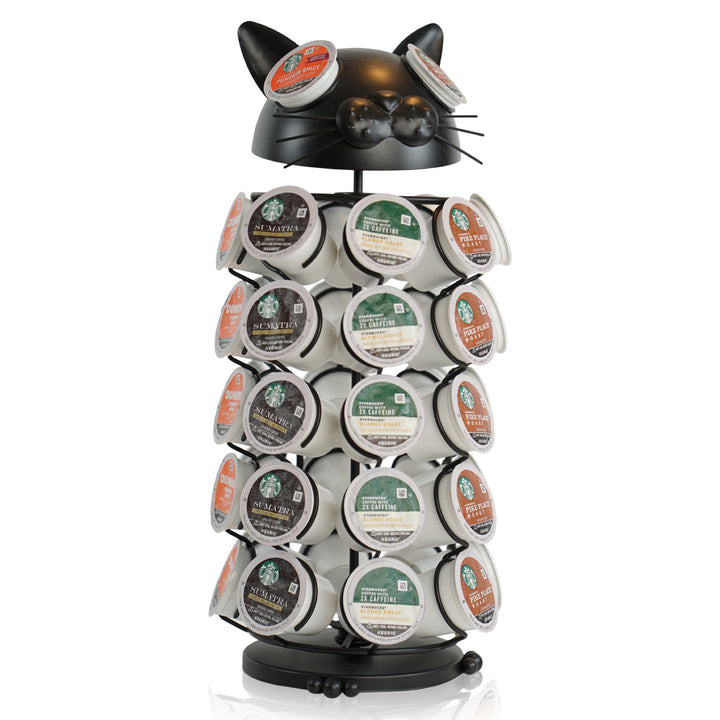 Carousel Keurig Coffee Pod Holder – “Cat”