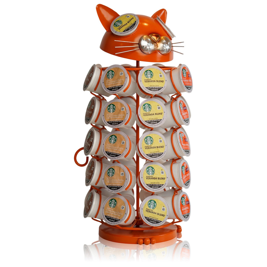 Carousel Keurig Coffee Pod Holder – “Cat”