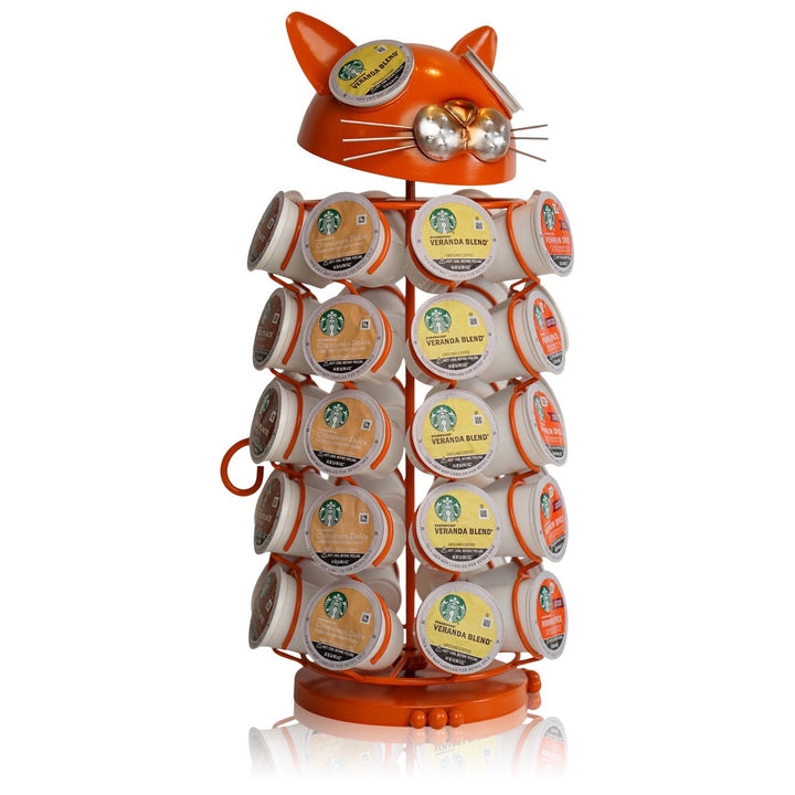 Carousel Keurig Coffee Pod Holder – “Cat”