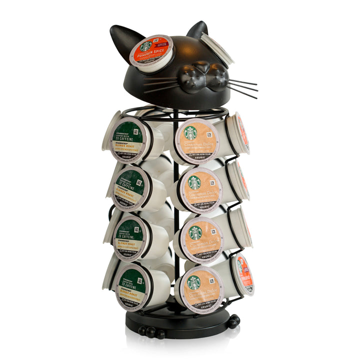 Carousel Keurig Coffee Pod Holder – “Cat”