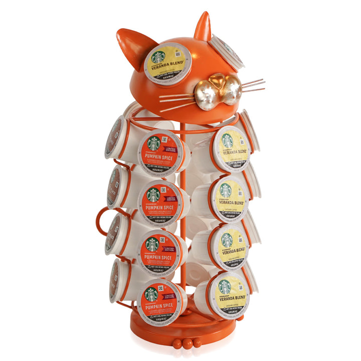 Carousel Keurig Coffee Pod Holder – “Cat”
