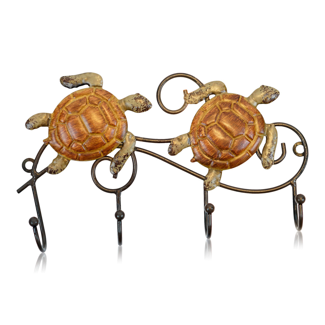 Made Easy Kit Hook Style Wall Mount Iron Key Rack