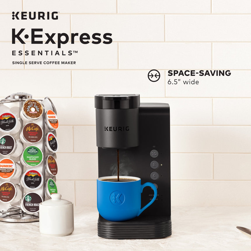 Keurig K Mini Basic Black Single Serve Coffee Maker with automatic