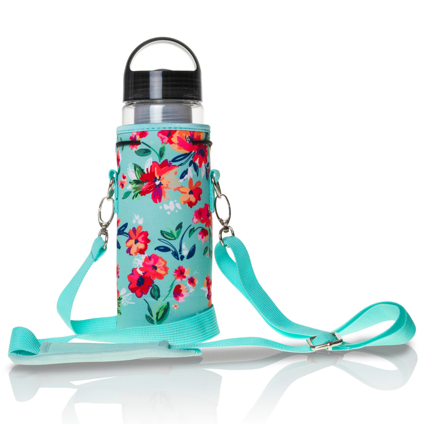 Water Bottle Carrier with Infuser Water Bottle - 20oz