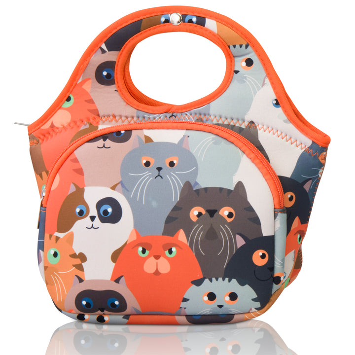 Lunch Tote with a Front Pocket