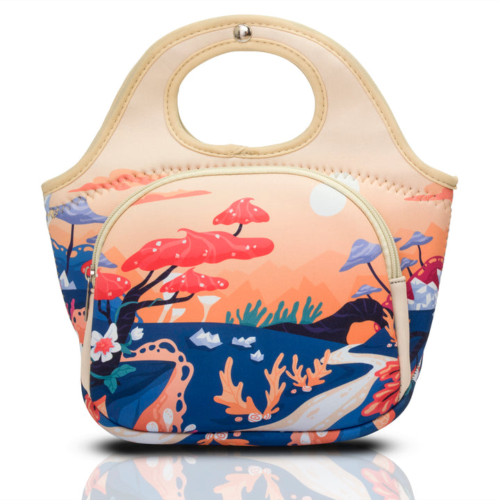 Lunch Tote with a Front Pocket