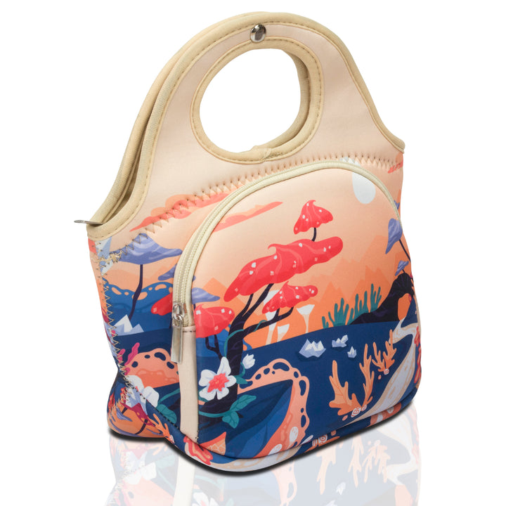 Lunch Tote with a Front Pocket
