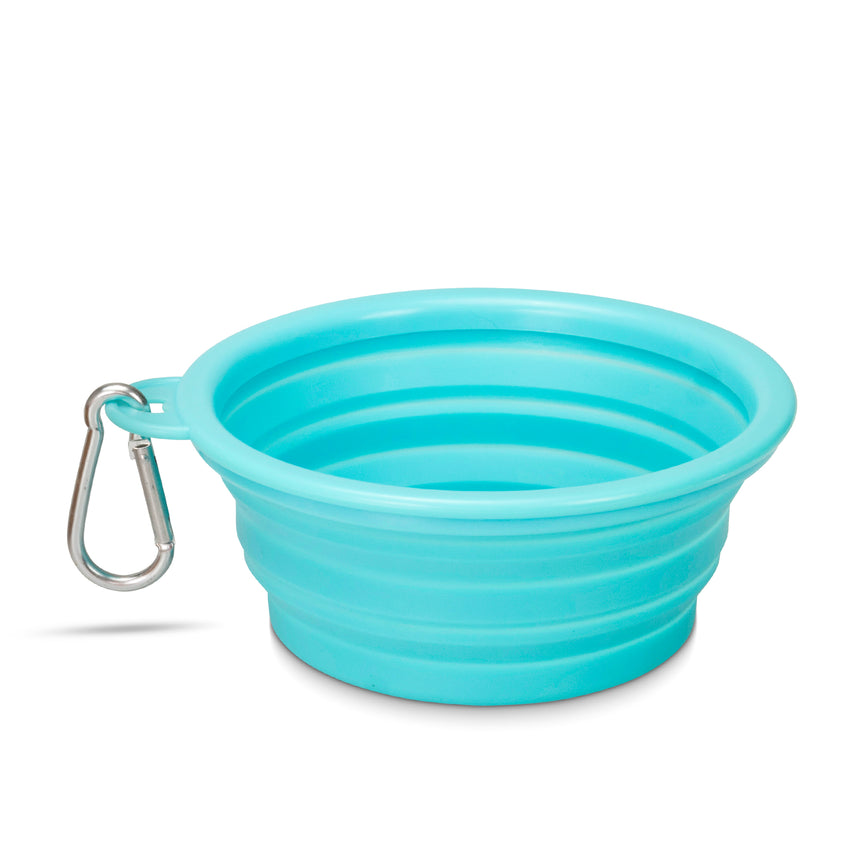 Made Easy Kit Portable Collapsible Dog Bowl for Water or Food Great Pet Travel Bowl in Multiple Sizes