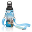 MEDIUM Water Bottle Carrier Neoprene Holder with Adjustable Padded Shoulder Strap - 16-22oz, Height 7" Diameter 3" Strap 55"